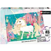 Ravensburger Puzzle 45 pièces Jolie Licorne Poster Inclus