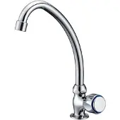 Plieger Solid toiletkraan met draaibare uitloop chroom