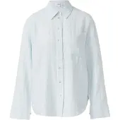 s.Oliver Blouse pastelblauw / wit