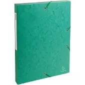OfficeTown Exacompta elastobox Exabox groen, rug van 2,5 cm