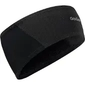 Gripgrab - Lichte Fiets Hoofdband voor Onder de Fietshelm met Winddichte Voorzijde Wielersport Headband - Zwart - Unisex - Maat L