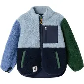 Liewood Fleece Jas - Teddy - Nolan - Classic Navy/Multi Mix - - 11 jaar (146) - Fleece Jassen