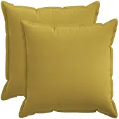 vidaXL Kussensloop 2 st HOUTEN Lichtgroen 65 x 65 cm Faux Linnen