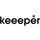 Keeeper Keeper Wasmand Arne 58L Nordic Blauw - Stijlvol en Praktisch