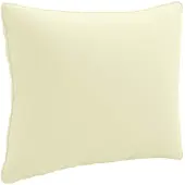 vidaXL Rugkussen PUTTEN 100% Polyester Crèmekleurig 50 x 40 x 15 cm