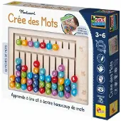 Lisciani Giochi - Montessori - cree des mots - Fr