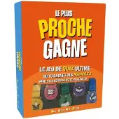 Asmodee The Closest Wins, the ultimate quiz game, board game, ages 14+, playing time - 30 min, 2 to 10 players