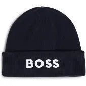 BOSS Kinderbeanie met logo Maat 52
