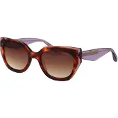 Ted Baker TB1757 Koraal 100 glans klassieke tortoise bruin gradiënt zonnebril