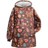 Unique living oversized hoodie xmas dessin 16 70x50x87cm