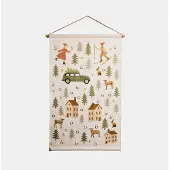 Loberon Adventskalender Nunja bruin/crème