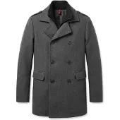 Local Fanatic Overcoat Heren - Heren Mantel Halflang - GS1805 - Grijs