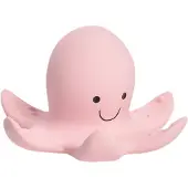 Tikiri Mijn Eerste Oceaandiertje - Octopus - Natuurlijk Rubber - Met Belletje - 0 Jaar
