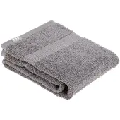 Tendance Serviette de toilette 50 x 90 cm 100 % coton gris
