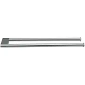 Ideal standard Connect handdoekhouder dubbel incl. bevestigingsset chroom