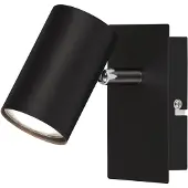 Briloner RUN - wandlamp - plafondspot - 1 lichts - GU10 - max. 40 Watt - zwart