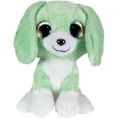 LUMO Stars Tactic - Pluche - Knuffelhond Tommy - 24 cm - Zacht pluche - Grote ogen - Fins design - Fantasiespel - Inclusief app met spelletjes