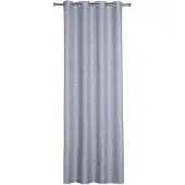 Splendid Grijze PULA gordijn met ringen 140x260 cm - Verduisterend