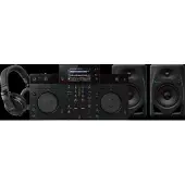 AlphaTheta Alpha Theta XDJ-AN + Pioneer DJ DM-50D-BT Zwart + Pioneer DJ HDJ-X5