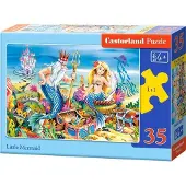 Castorland Little Mermaid - 35 stukjes