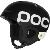 POC - Heren skihelmen - Auric Cut BC MIPS Uranium Black Matt voor Dames - Maat 51-54 cm - Zwart