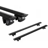 Amos Dakdragers Aero Dynamic Zwart voor Alfa Romeo 156 Crosswagon (2004-2007)