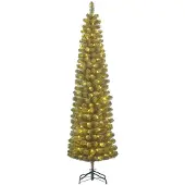 Black Box Kunstkerstboom Charlton Met 160 Lampjes Warm Wit D 56 H 215 Cm