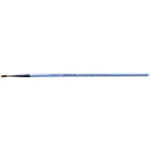 Lefranc Bourgeois paardenharen kwast, grootte 2, blauwe steel, 12 stuks