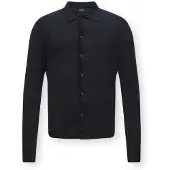 Abercrombie & Fitch Gebreid vest zwart