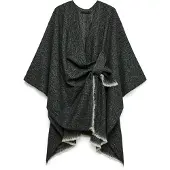 Vero Moda Cape zwart / wit