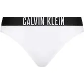 Calvin Klein Dames/Dames Effen Bikinibroekje met Contrast Tailleband (Wit)