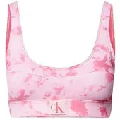 Calvin Klein Dames/Dames Tie Dye Bikini Top (Roze)