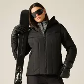 Dare 2b Glacier-jack met vulling voor dames (Zwart)