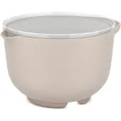 Mepal Beslagkom met deksel Chef it - 1.5 l - Schaal - Magnetron- en vaatwasmachinebestendig - Bakspullen - Chalk