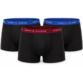 Tommy Hilfiger Underwear Boxershorts 'Essential' blauw / navy / bourgogne / zwart