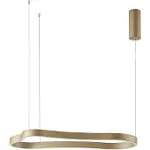 LUCANDE Hanglampe , Vikali, dimbare, Goud / Messing, Woonkamer, Metaal, Modern