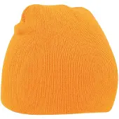 Beechfield Unisex Original Pull-On muts voor volwassenen (Fluorescerend Oranje)