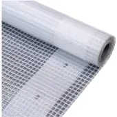 vidaXL Beschermzeil van Leno-materiaal, wit, 4 x 5 meter, 260 g/m²