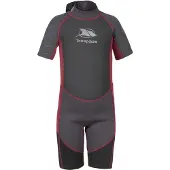Trespass Milo 3 Mm Junior Shorty Met Korte Mouwen En Rits Op De Rug