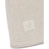 Jollein Deken Wieg 75x100 Basic Knit Oatmeal/Velvet
