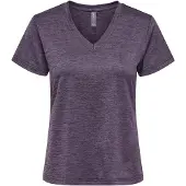 Only Play Functioneel shirt 'ONPCore' lila gemêleerd