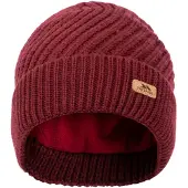 Trespass Dames/Dames Gedraaide Gebreide Beanie (Donkere kers)