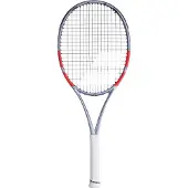 Babolat Tennisracket Pure Strike Team Gen 4 Grey/Fluo Strike (Onbespannen)-Gripmaat L3