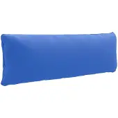vidaXL Rugkussen PUTTEN 100% Polyester Koninklijk Blauw