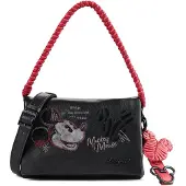 Desigual Schoudertas 'Disney' rood / zwart