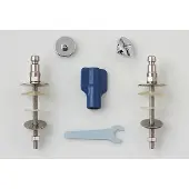 Laufen Pro scharnier voor toiletzitting, type 9195.0/1 (zijdelingse bevestiging met sleuf), 1 stuk.