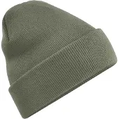 Beechfield Volwassenen van Unisex Originele geboeide Beanie (Olijf)