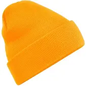 Beechfield Volwassenen van Unisex Originele geboeide Beanie (Fluorescerend Oranje)