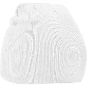 Beechfield Unisex Original Pull-On muts voor volwassenen (Wit)