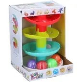Let's Play Roll & drop tower 5pcs - 5 Stuks